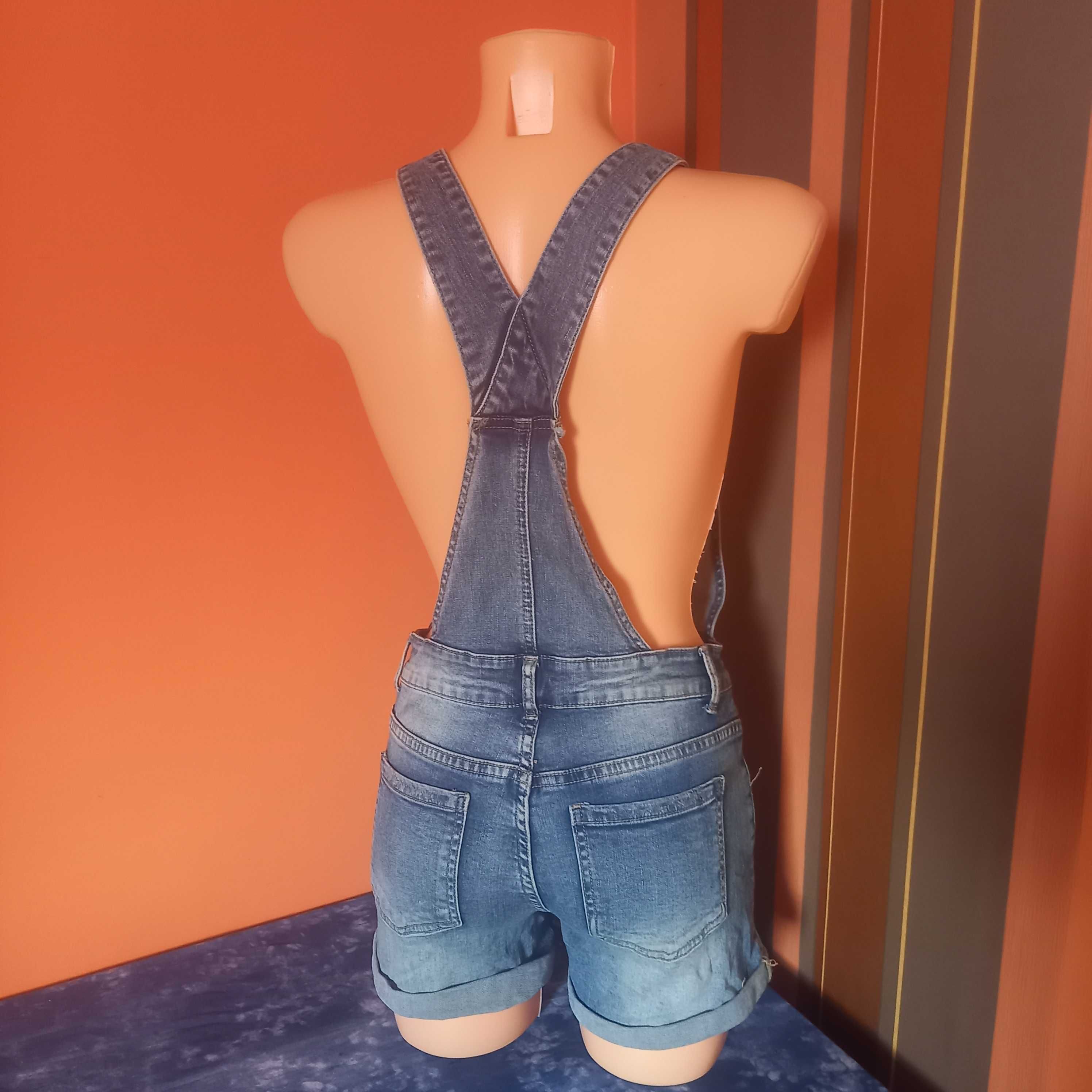 ogrodniczki jeans S