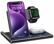 EXW HYS03 Stacja ładująca 3 w 1 ładowarka indukcyjna APPLE