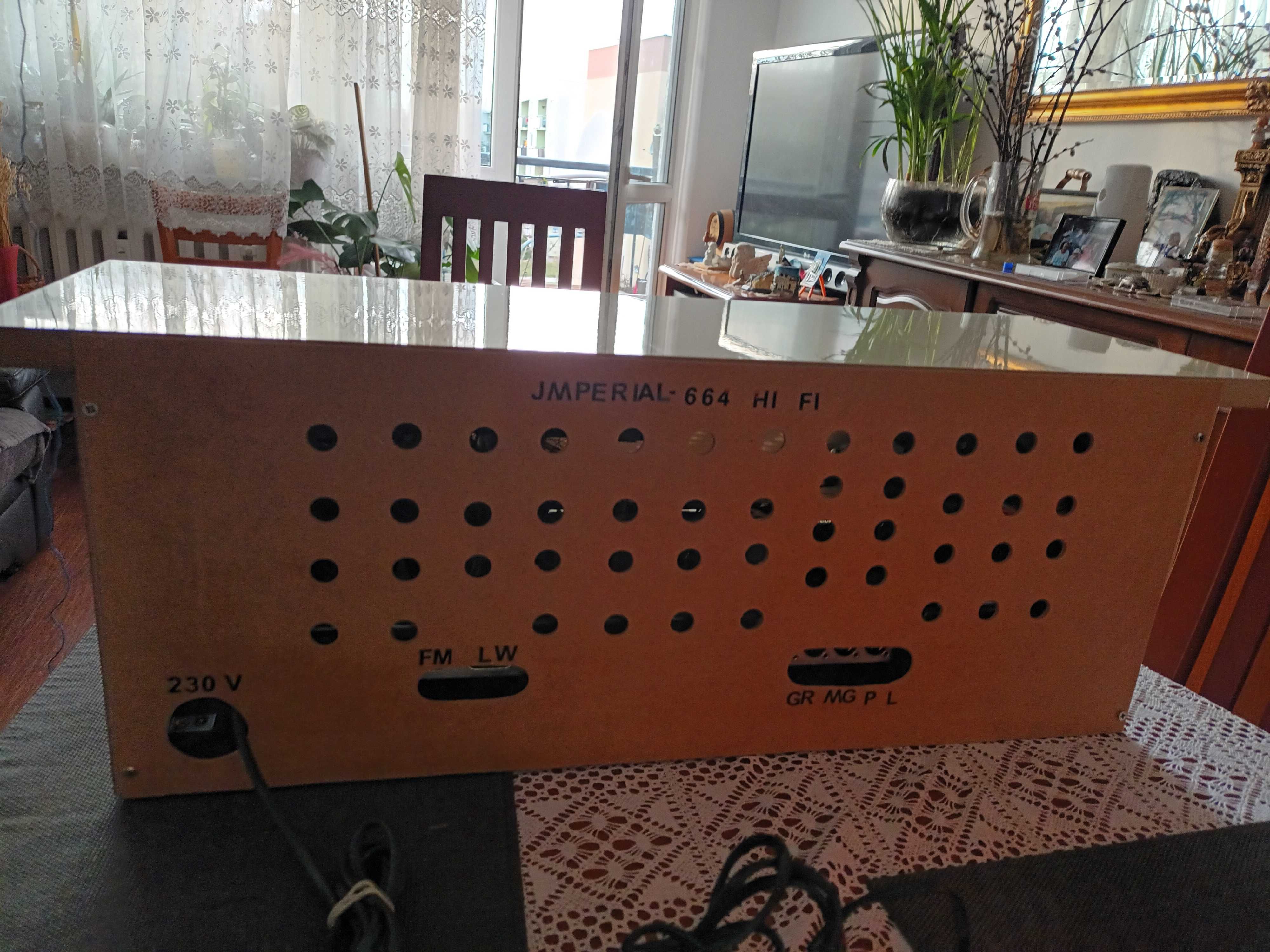 Radio Lampowe Imperial 664 Stereo Hi-Fi + NOWA CENA