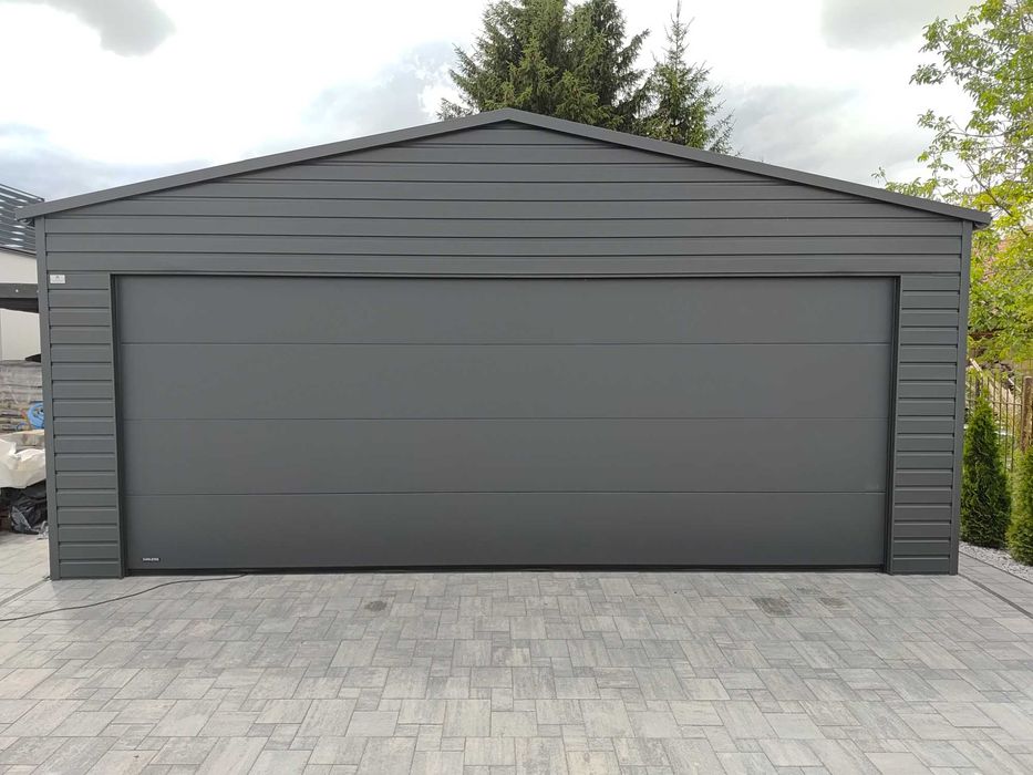 Garaż  Dwustanowiskowy  6x5,8 – PREMIUM z bramą segmentową