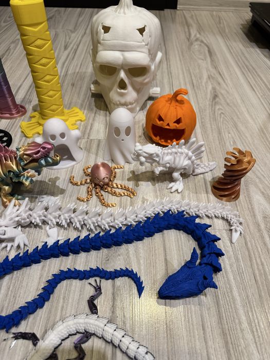 Świateczne  wyroby dekoracja z 3d i inne prezent figurka niespodzianka