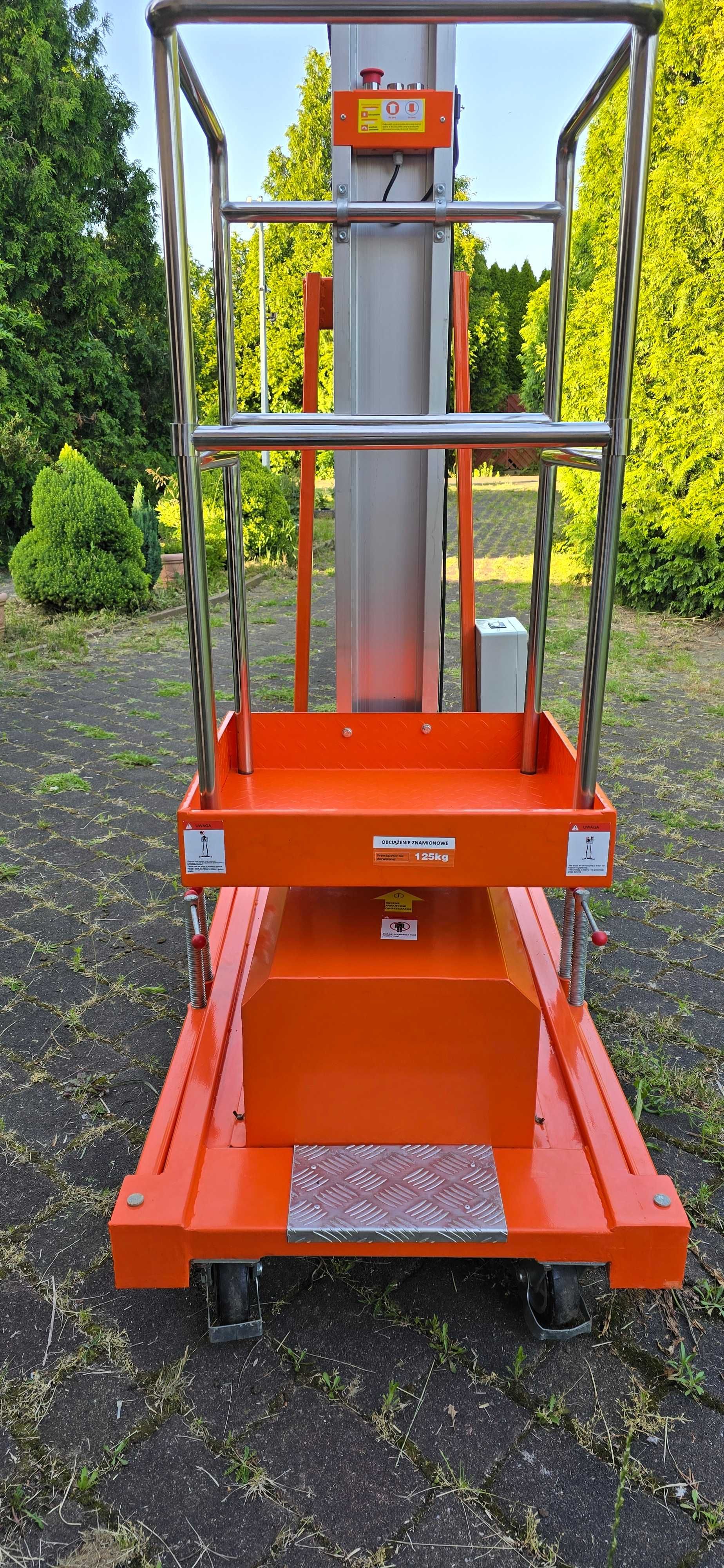 Podnośnik koszowy teleskopowy GTWY9-100 z baterią