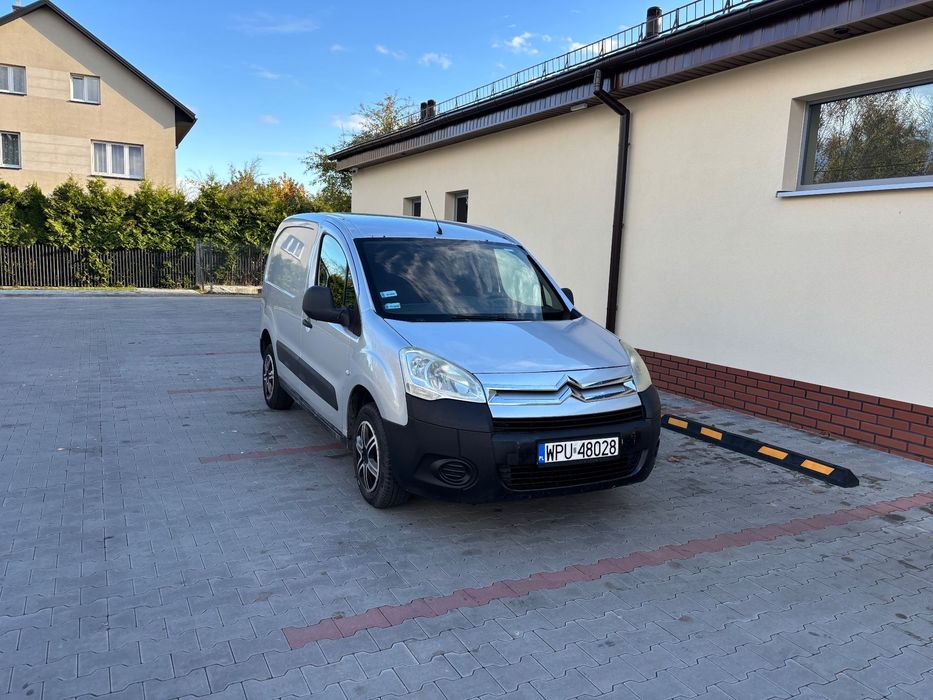 Citroën BERLINGO  1,6 HDI, 2010r., 3-osobowy, klimatyzacja