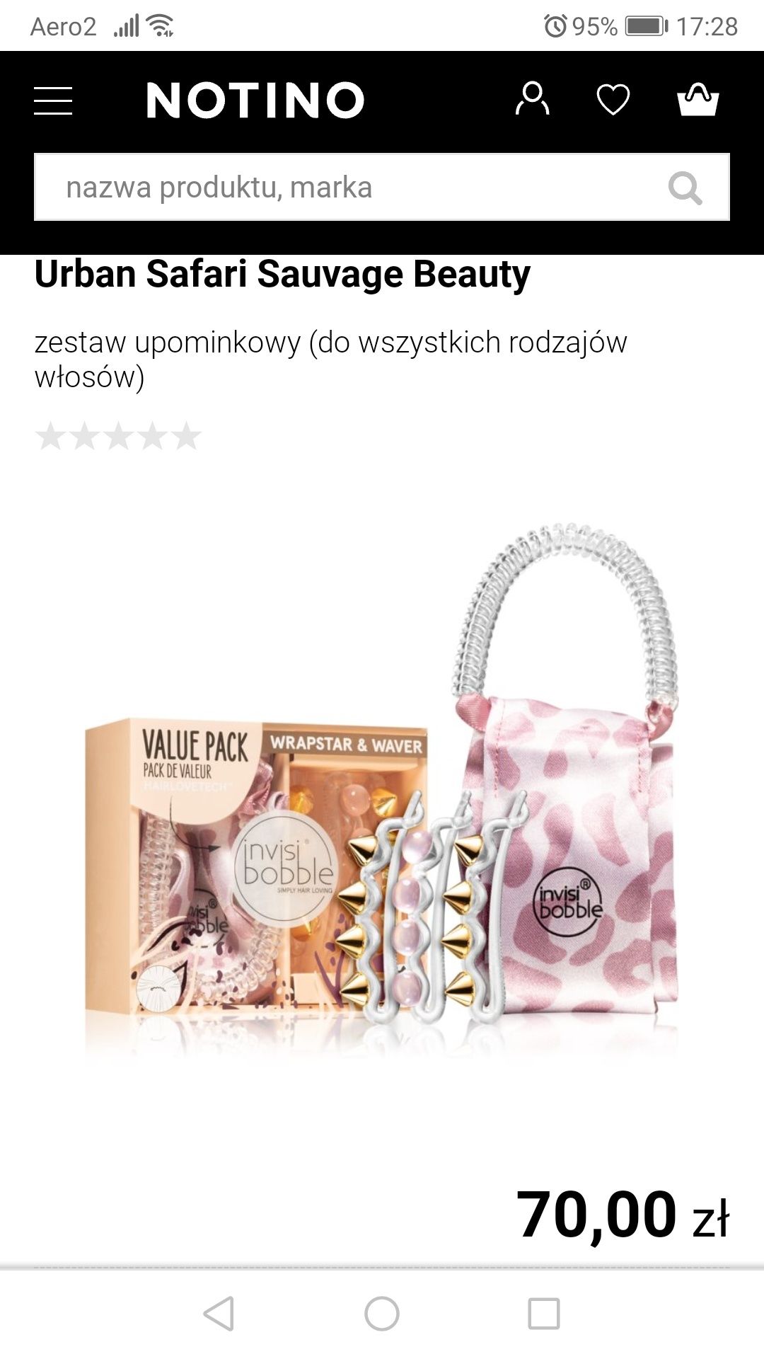 invisibobble wstażka kokardką spinki Zestaw Upominkowy nowy