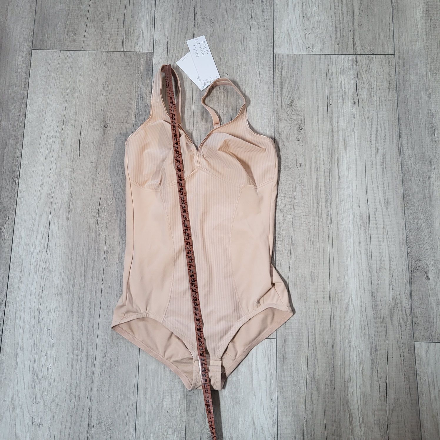 Body modelujące korygujące Triumph 80E modern soft cotton 80E beige