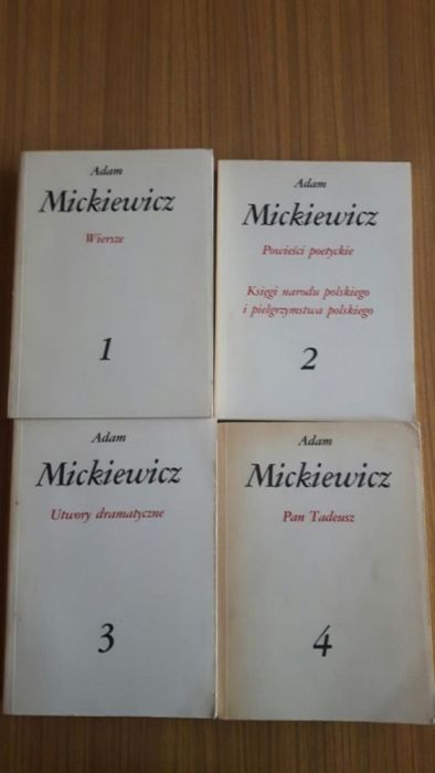 Dzieła Mickiewicza i Słowackiego