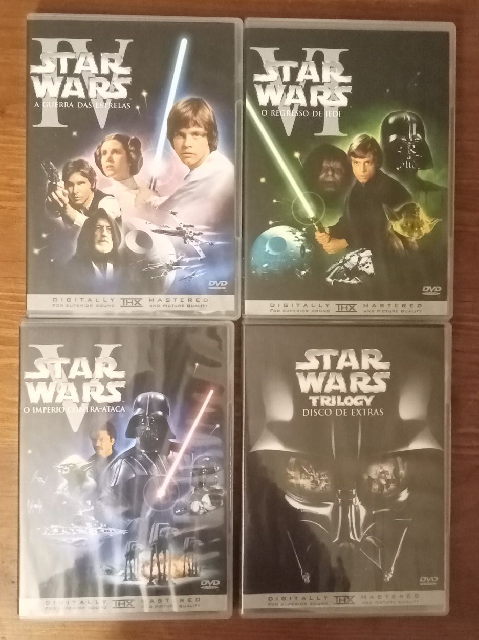 DVD de Extras de Star Wars / Guerra das Estrelas