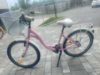 Rower 24cale różowy
