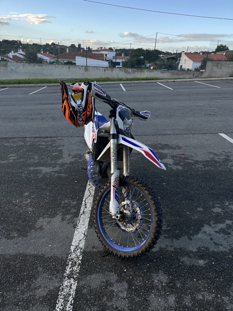 Sherco 125 six days matruculada