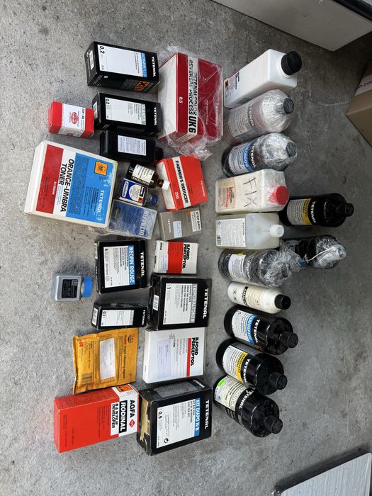 Chemia forograficzna Utrwalacze Kolor Tetenal Agfa Ilford