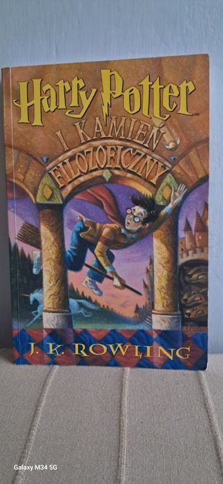 Pierwsze wydanie książek z serii ,,HARRY POTTER", 4 egz. - używane