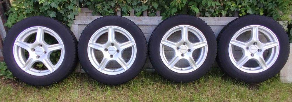 Super felgi aluminiowe DEZENT 15 cali 4x100 z oponami MICHELIN gratis