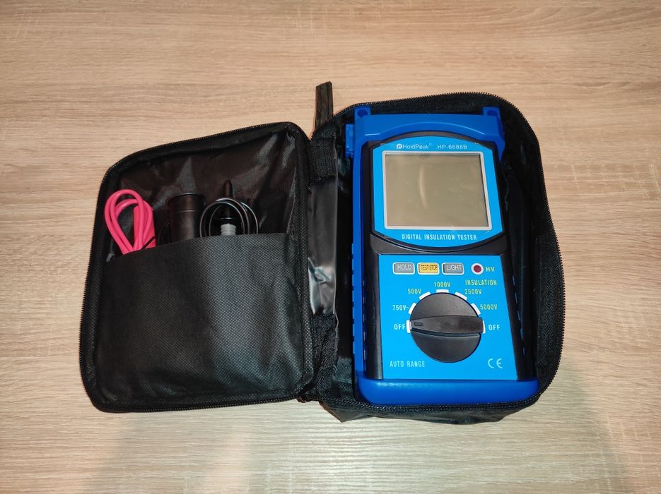 Мегаомметр цифровий HoldPeak HP-6688B (з гарантією)
