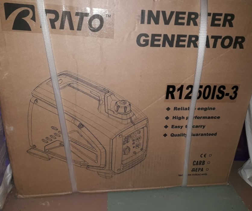 Генератор Rato R1250iS-3 1,1 кВт инвертор