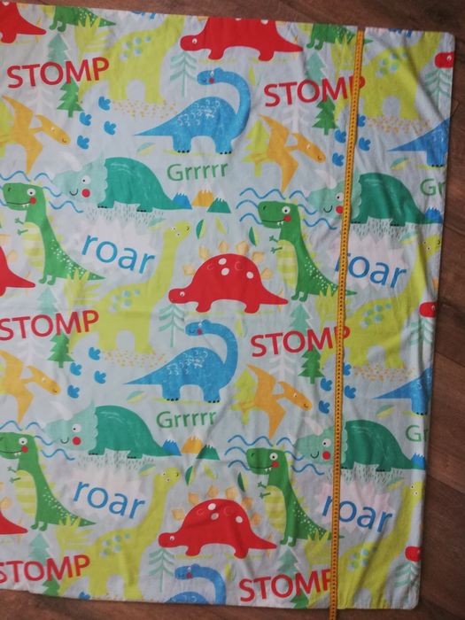 Pościel poszewka na kołdrę Dinozary.