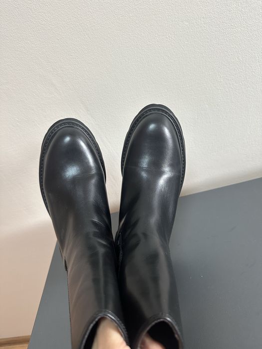 Шкіряні чоботи челсі 40-41