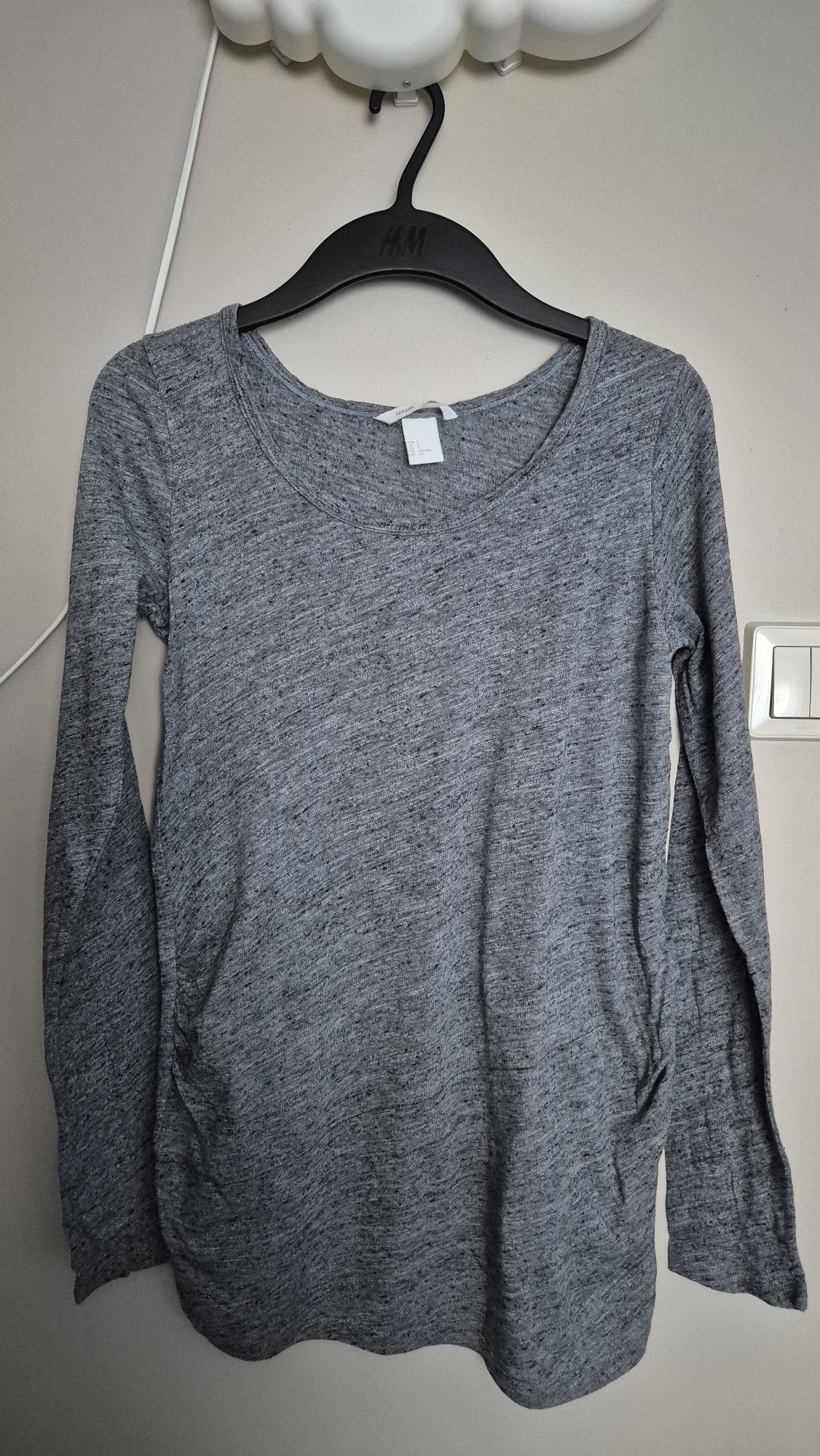 Top/ t-shirt z długim rękawem, Mama- ciąża, &M,  S