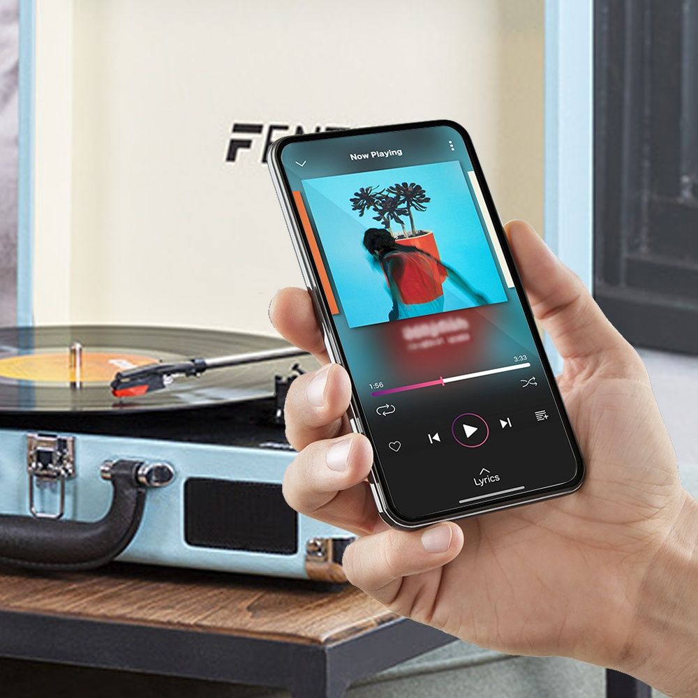 Програвач вінілових дисків Fenton RP115 +Bluetooth Проигрыватель винил