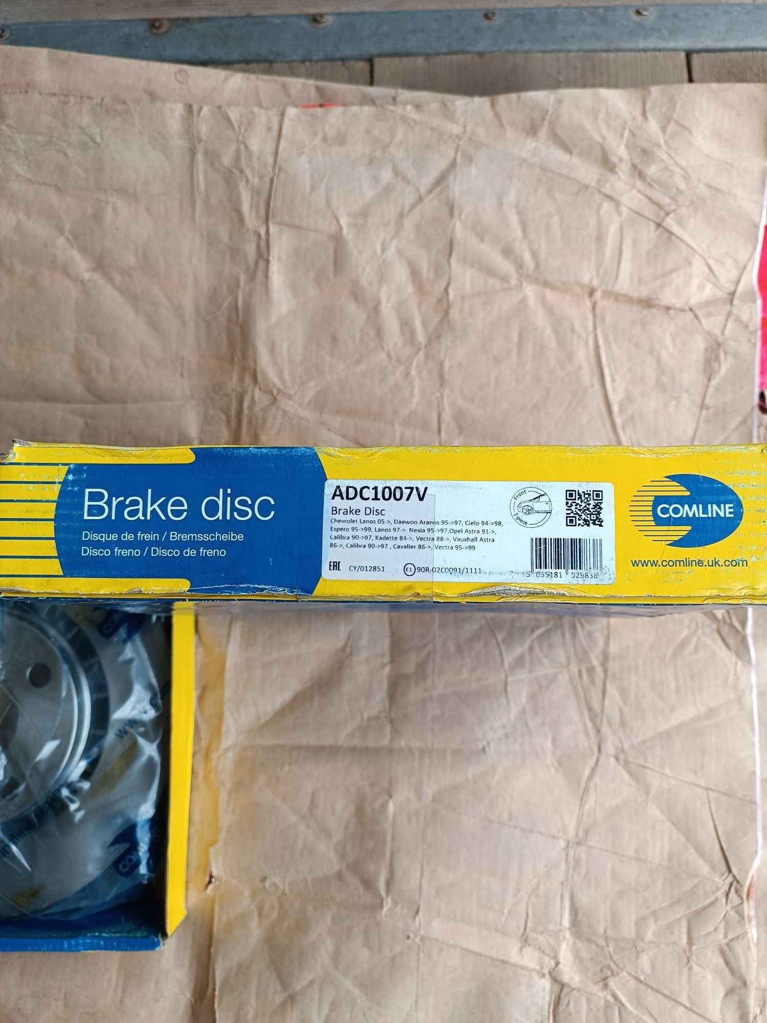 Brake disc ADC1007V