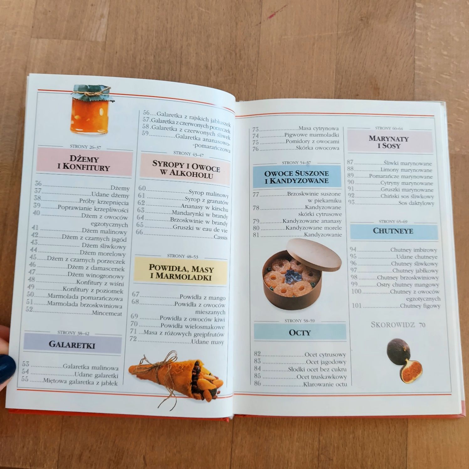 Książeczka "101 praktycznych porad - przetwory z owocow"