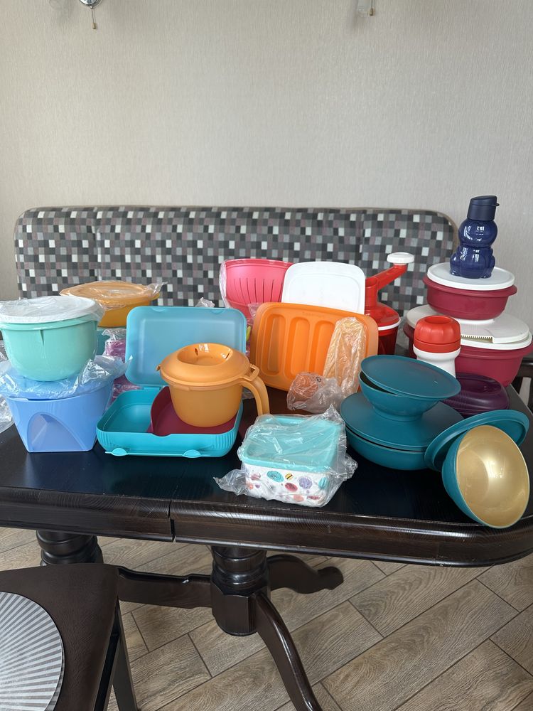 Посуда контейнеры йомкость для хранения герметично tupperware