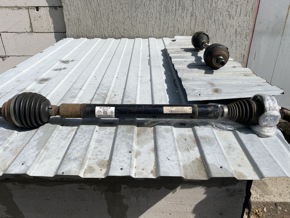1K0407272SP Піввісь полуось права pasat b6 B7 cc b8 jetta golf skoda