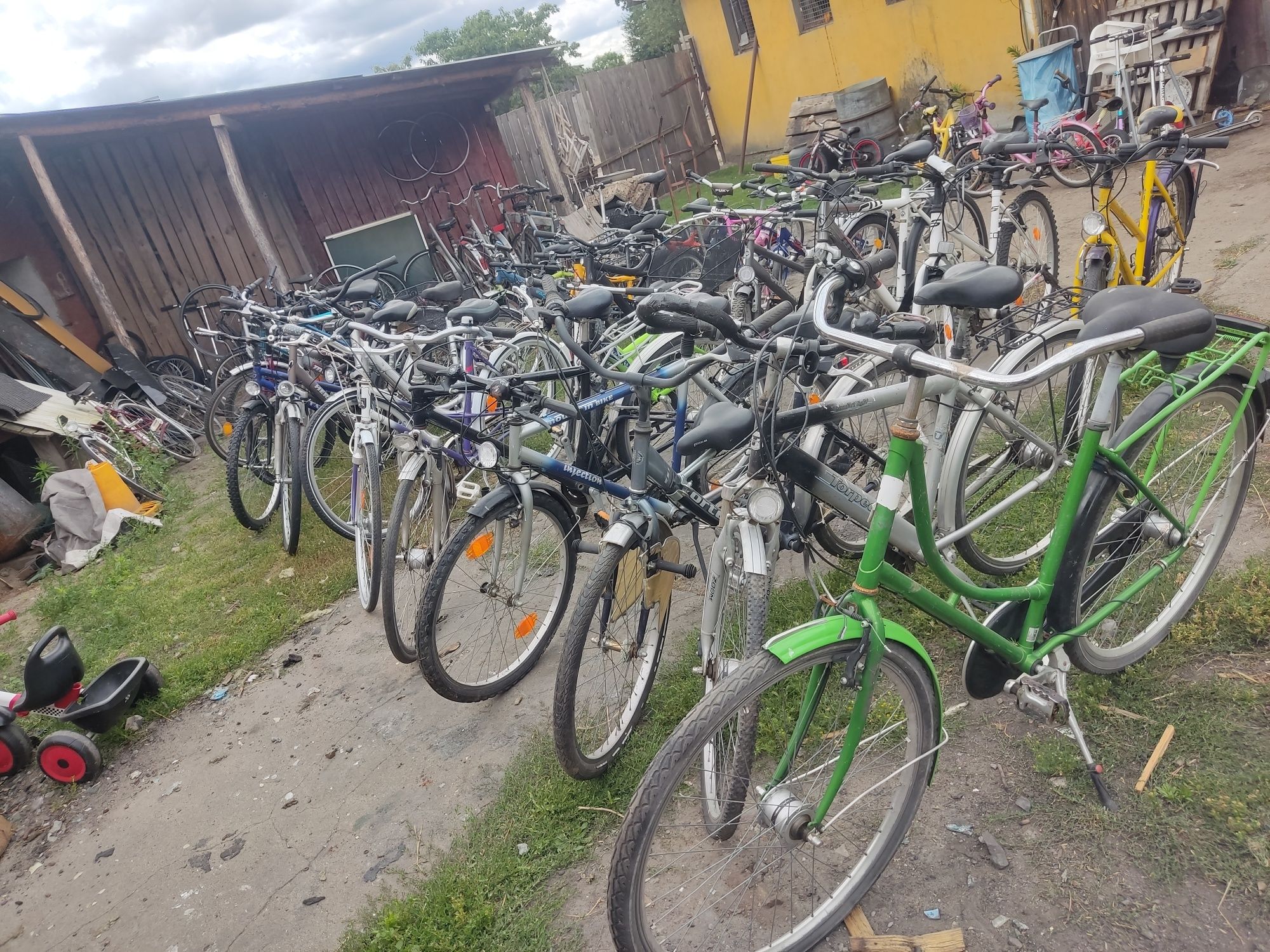 Wyprzedaż rowery kosiarki hulajnogi motor