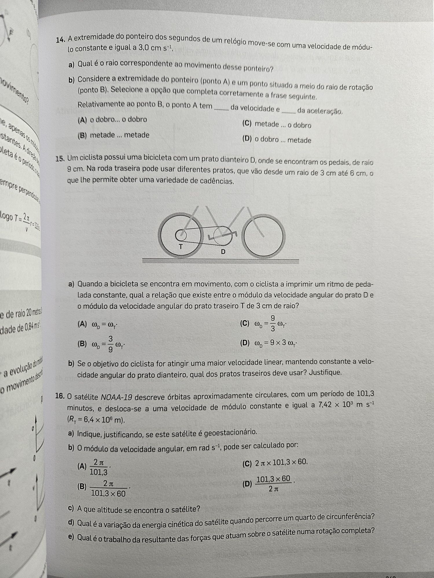 Exercícios física e química 10° e 12°