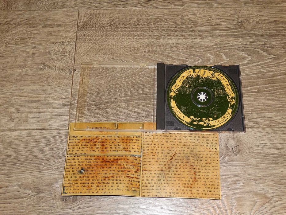 Joe Jackson  Night Music by Joe Jack CD