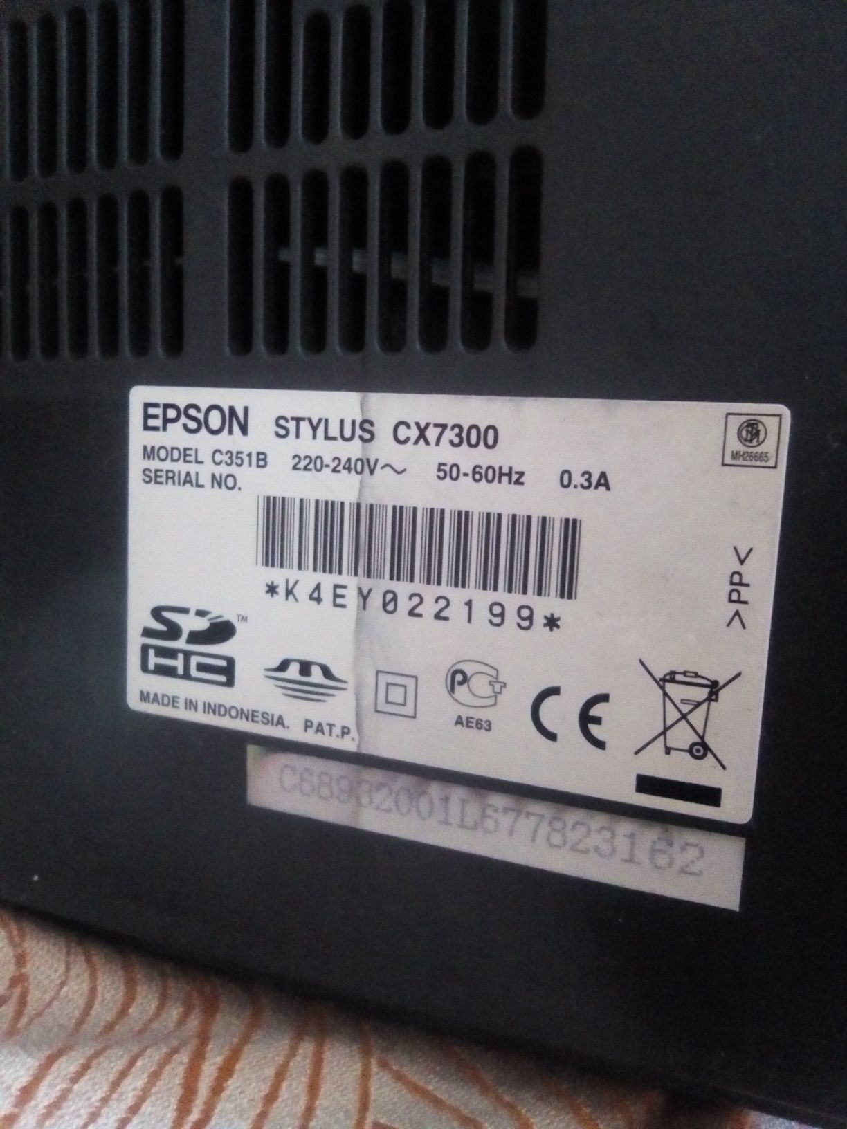 Принтер Epson cx7300