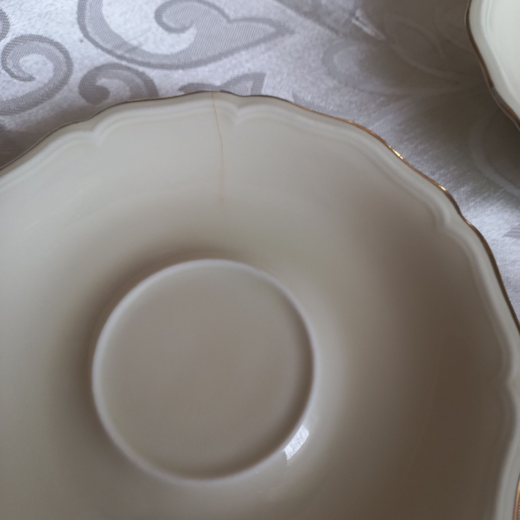 Talerzyki deserowe porcelana sygnowane bawaria wintage