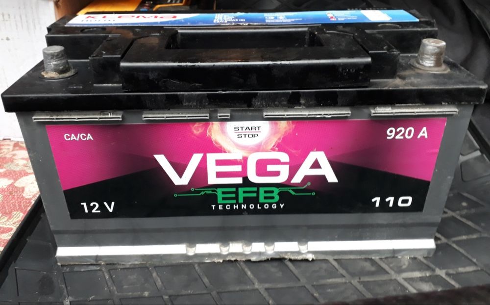 VEGA 110Ah акумулятор з пуском 920А, Start/Stop