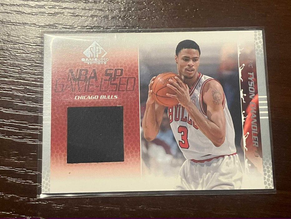 Karta NBA jersey Tyson Chandler Chicago Bulls Game used