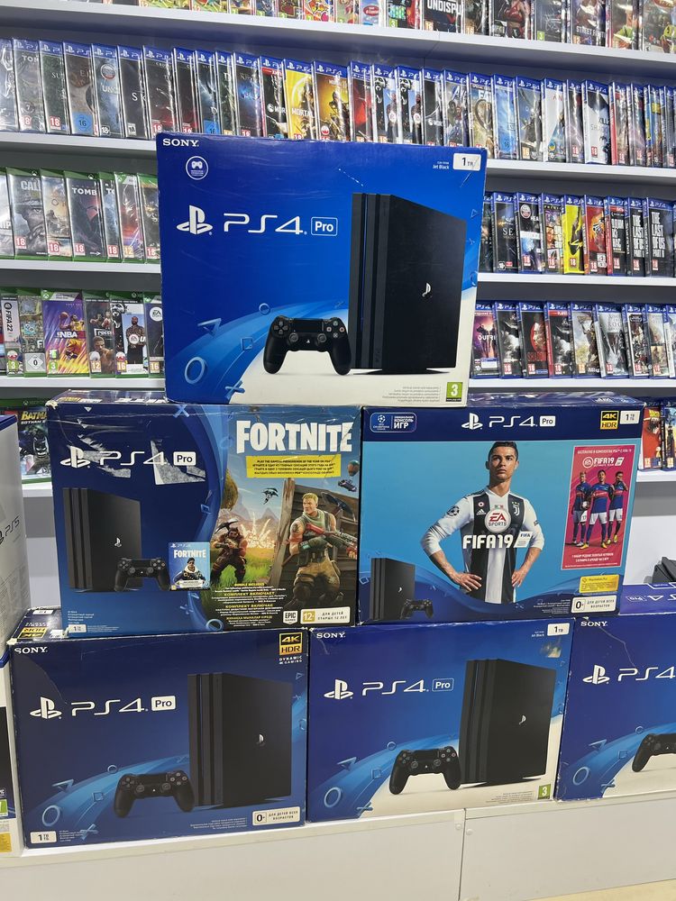 Playstation 4 PRO(cuh-71xx) +30 ігор! +  Гарантія. 3м