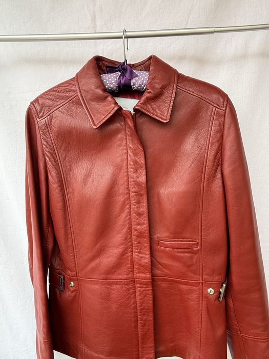 Versace Jeans Couture — шкіряна куртка, оригінал, M, натуральна шкіра