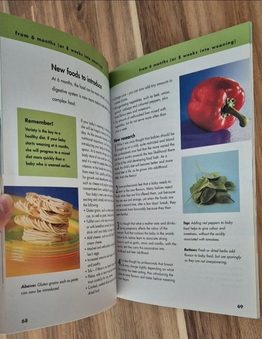 weaning, which foods to introduce and when