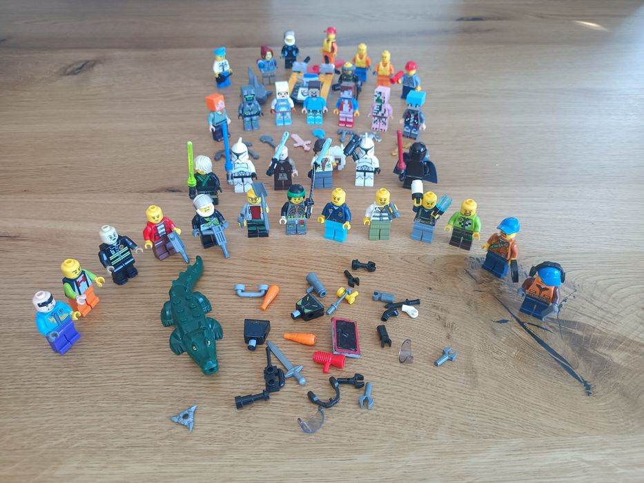 Figurki LEGO Star Wars Minecraft City 35 sztuk