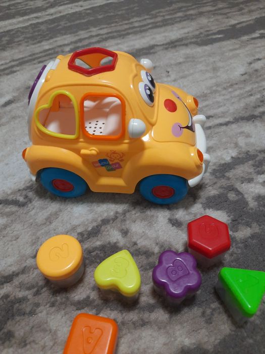 Музыкальная машинка сортер паровозик томас конструктор и полиция