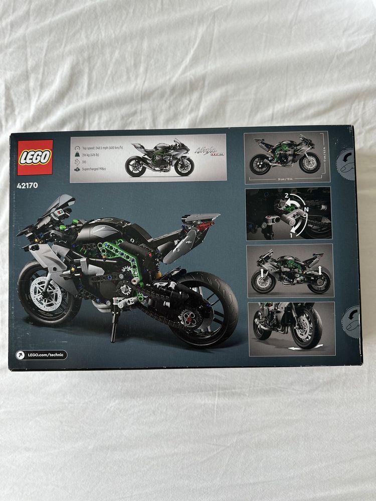 New Lego TECHNIC Kawasaki Ninja H2R Motorcycle Set 42170