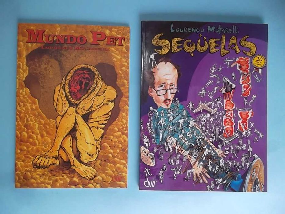 Lourenço Mutarelli - grande lote álbuns BD , alguns bastante raros.