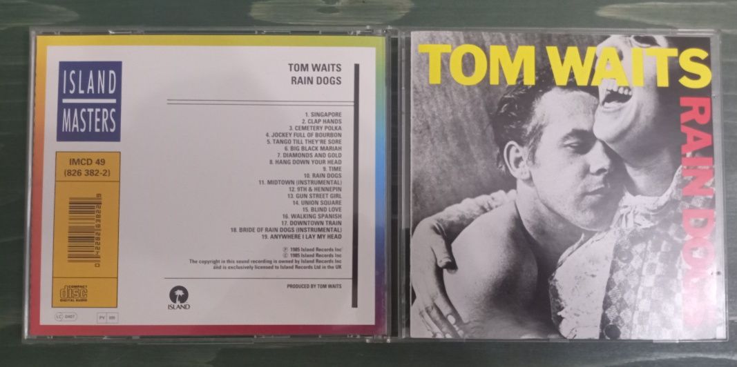 Tom Waits Rain Dogs / Island Clap Hands, Singapore, Polka, Jockey...