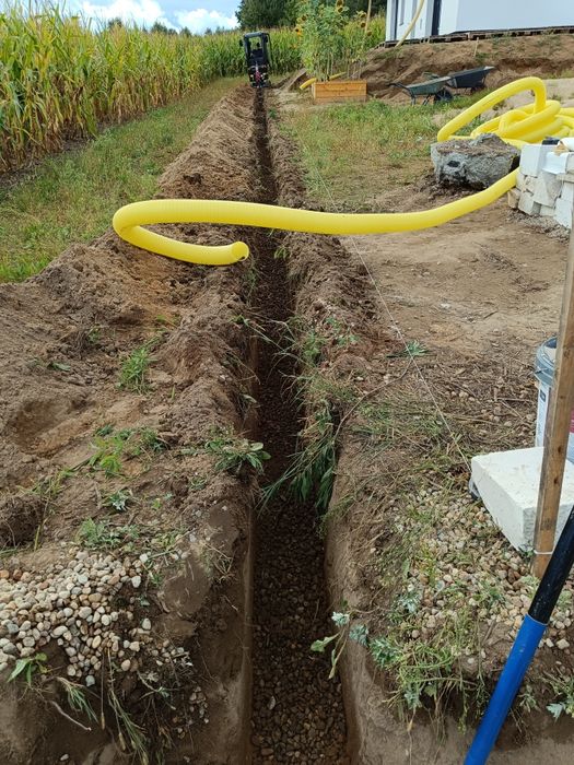 Usługi Minikoparka Roboty Ziemne Wykopy