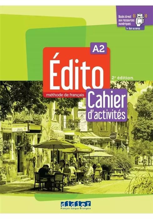 Edito A2 ćwiczenia + online ed.2022. Didier