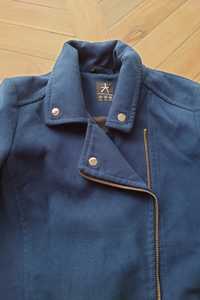 Płaszcz wełniany kurtka wiosenna przejściowa jesienna 38 m