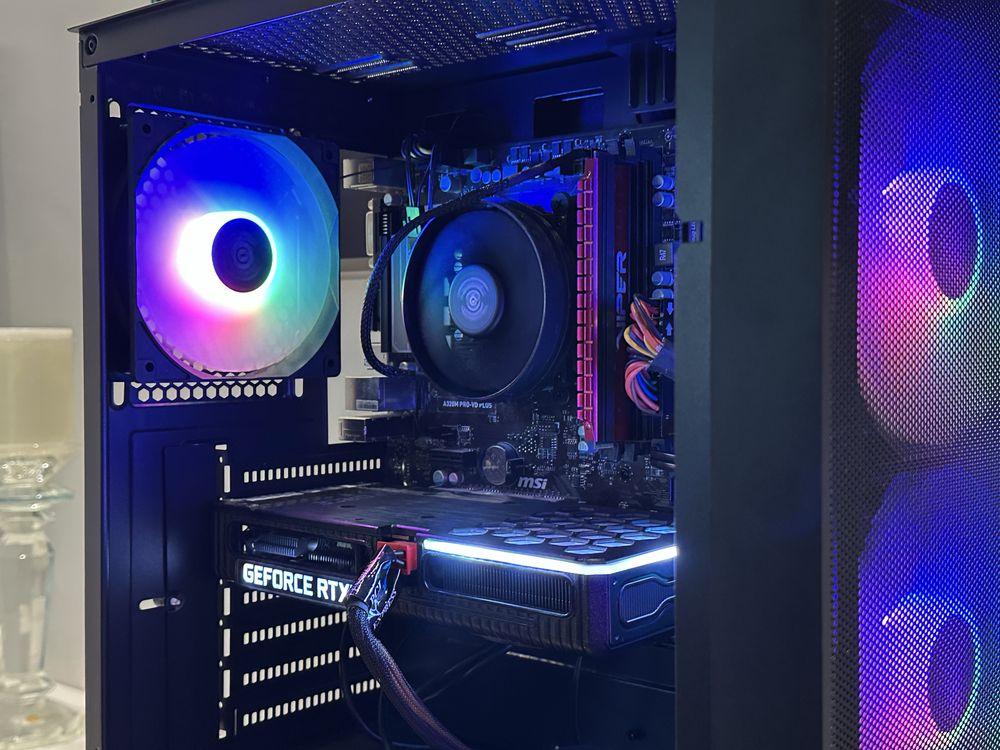 Komputer do gier! RTX 3060TI Ryzen NOWY SSD