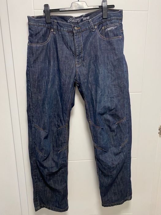 Rst jeans spodnie  2163 Kevlar na motor denim navy  bawełniane W38 L32