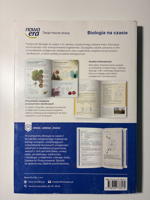 Biologia na czasie Nowa Era (zakres rozszerzony)