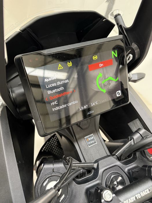 Ktm 1290 super adventure s, 2024, garantia, teckpack, akrapovic