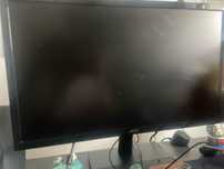 Komputer stacjonarny HP z monitorem Acer