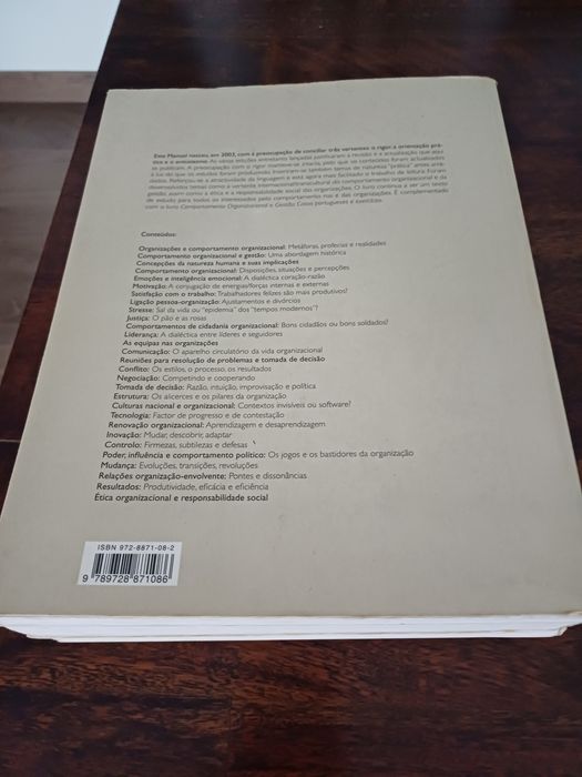 Manual de Gestão e Comportamento Organizacional